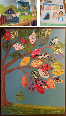 Images of art from HAP community engagement